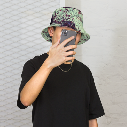 Reversible Bucket Hat - Celestial Bloom