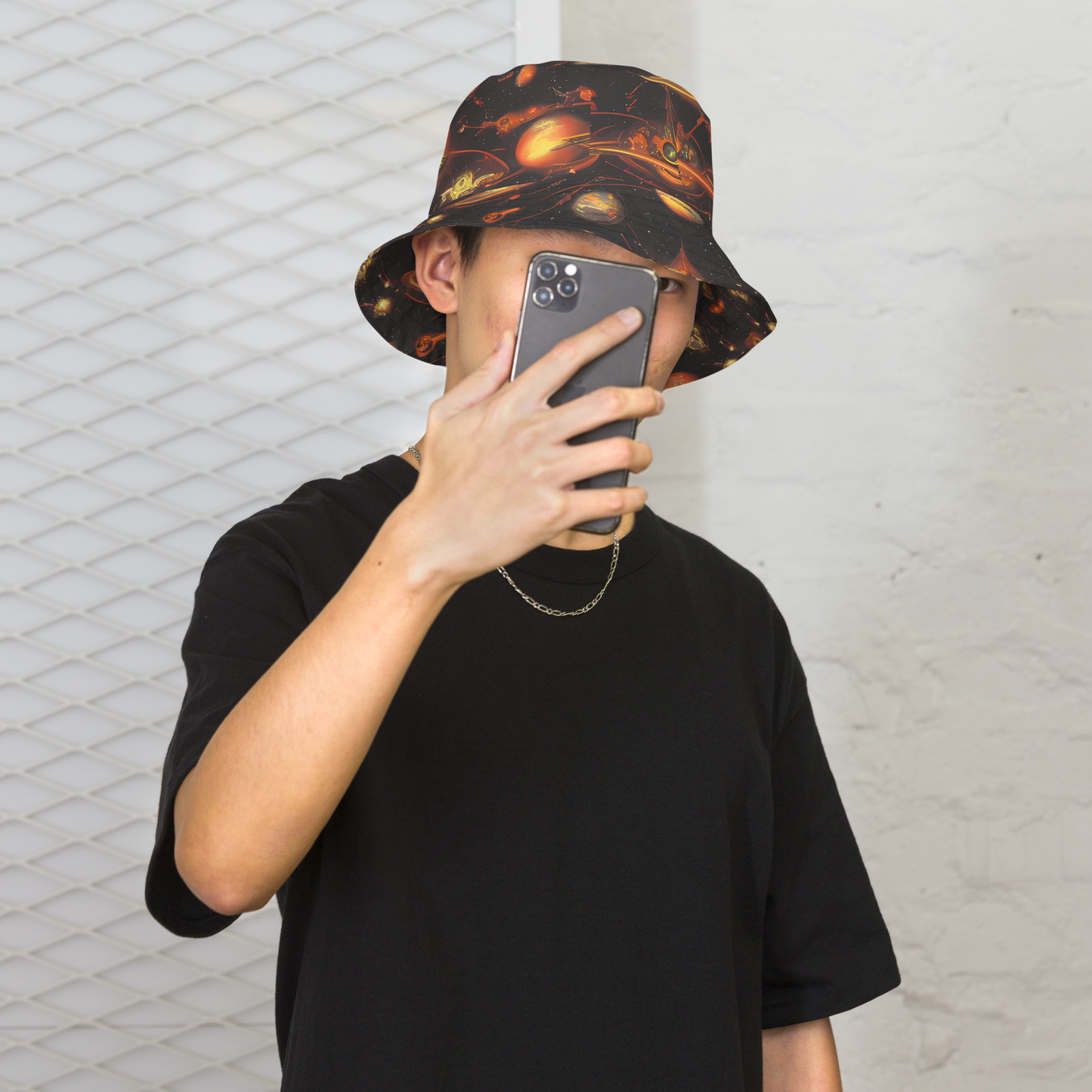 Reversible Bucket Hat - Murillo Vortex