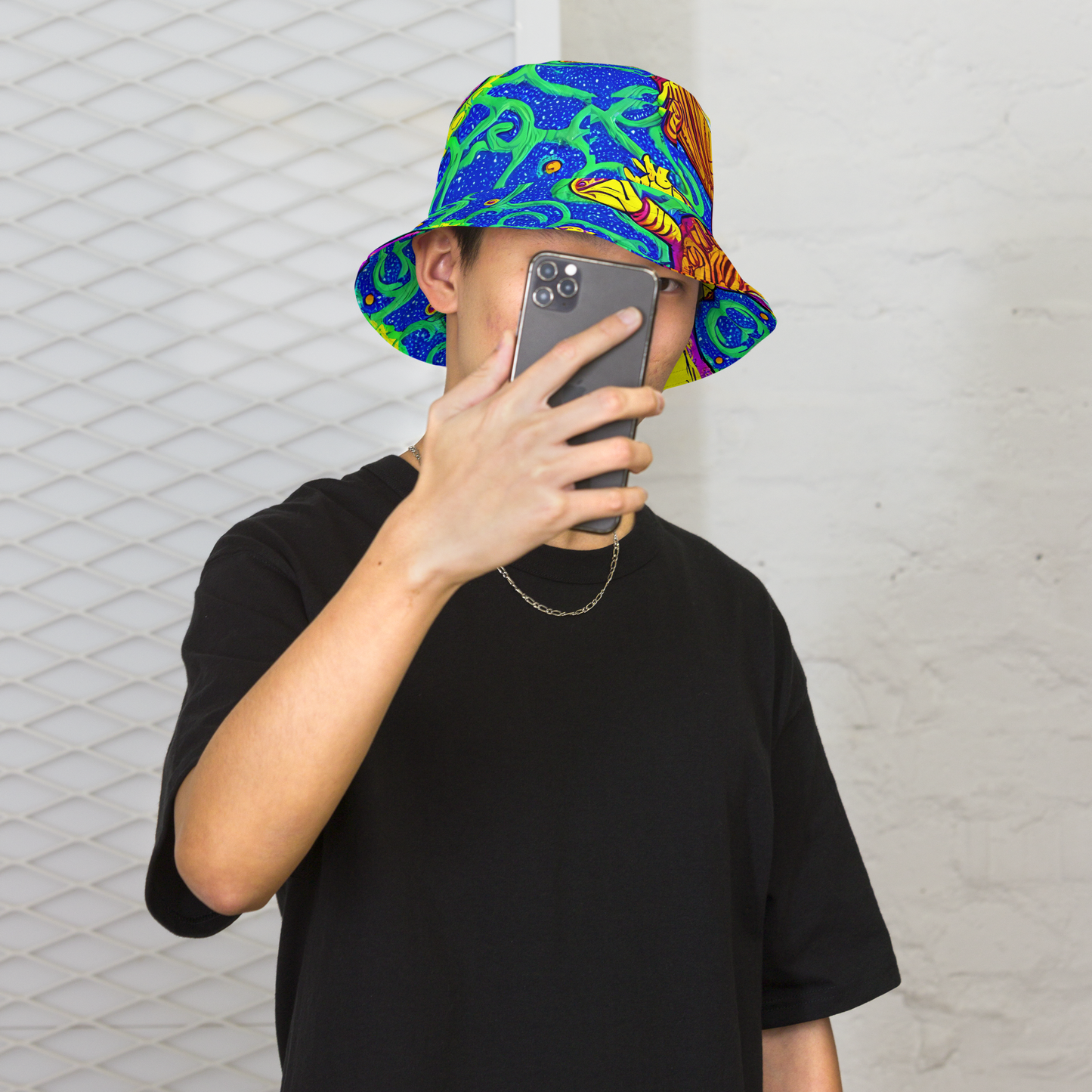 Reversible Bucket Hat - Sprawling Spectacle