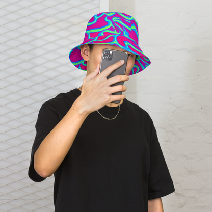 Reversible Bucket Hat - Aquatic Ember