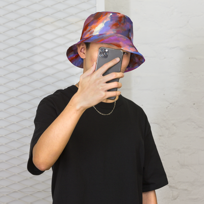 Reversible Bucket Hat - Celestial Brushstroke