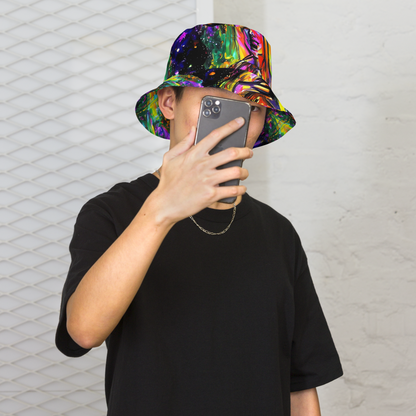 Reversible Bucket Hat - Galactic Flamenco