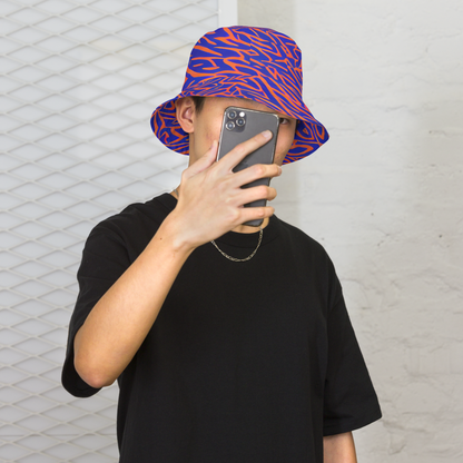 Reversible Bucket Hat - Sapphire Swirl