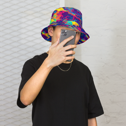 Reversible Bucket Hat - Spectrum Streaks