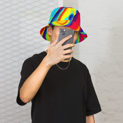 Reversible Bucket Hat - Stael Swirls