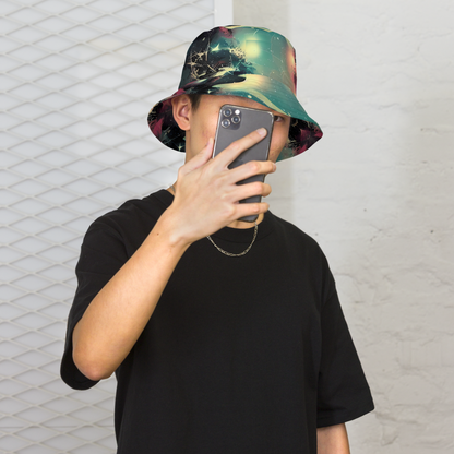 Reversible Bucket Hat - Galactic Serpent