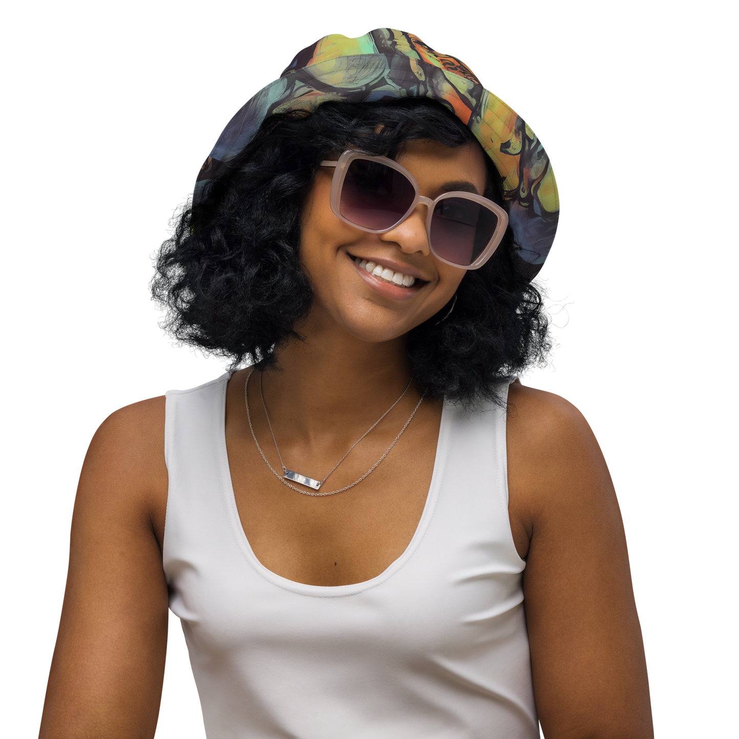 Reversible Bucket Hat - Cosmic Scream