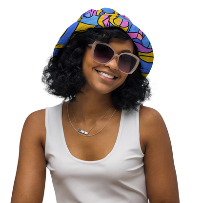 Reversible Bucket Hat - Cosmic Curves