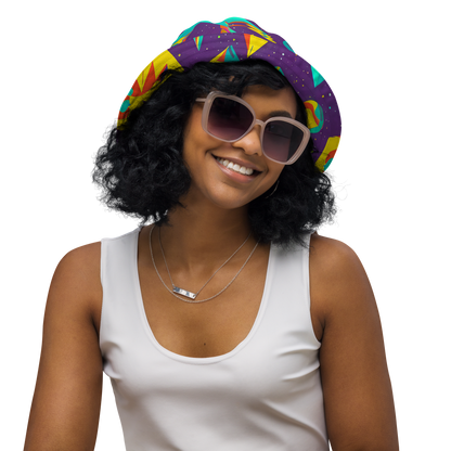 Reversible Bucket Hat - Cascading Prism