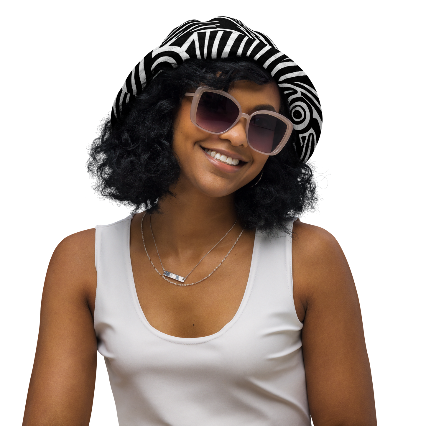 Reversible Bucket Hat - Vortex Veins