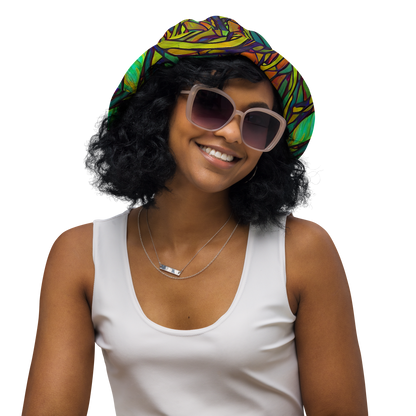 Reversible Bucket Hat - Cosmic Garden