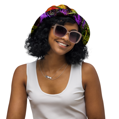 Reversible Bucket Hat - Neon Glyphworks