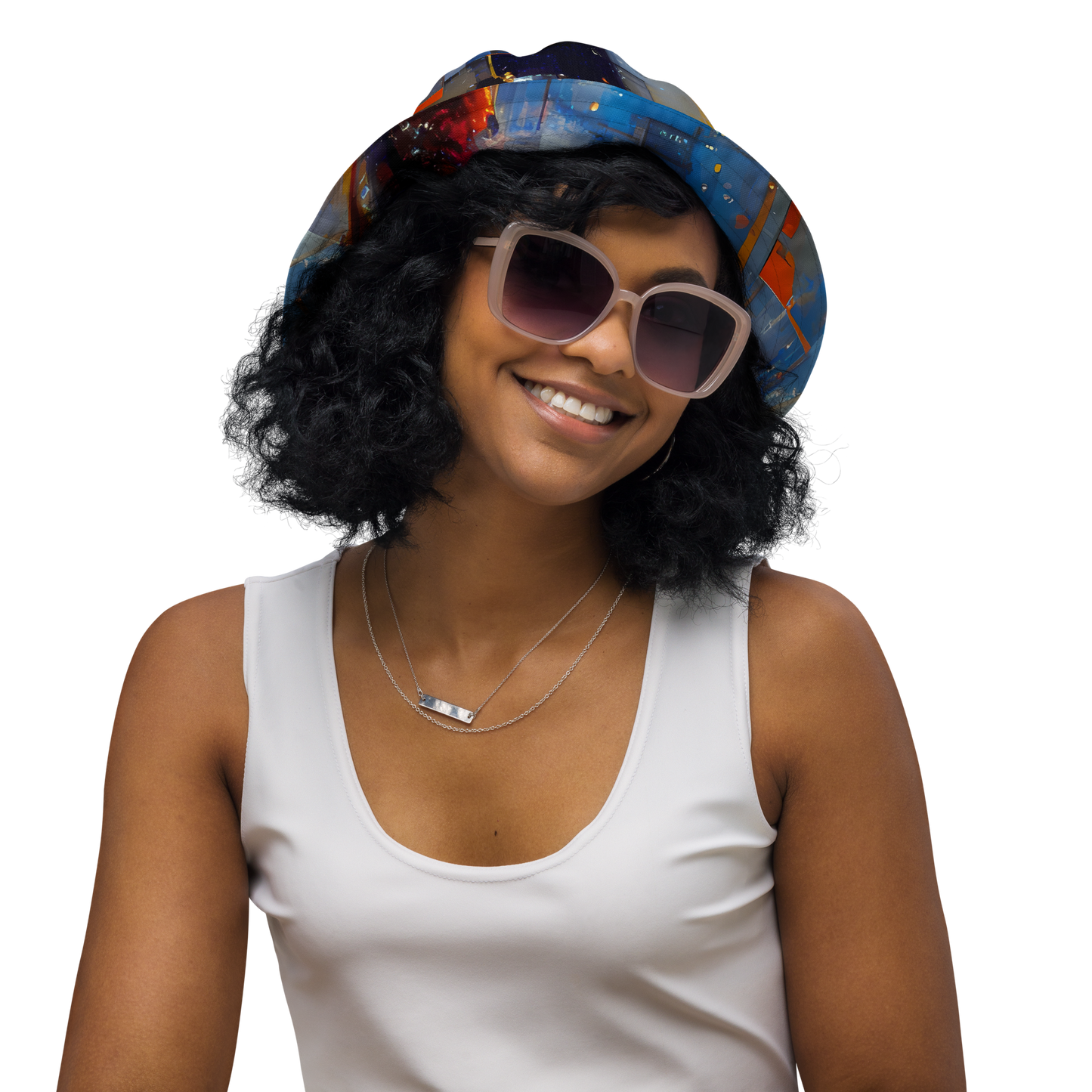 Reversible Bucket Hat - Neoblock Fusion