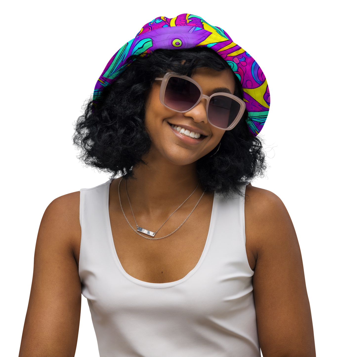 Reversible Bucket Hat - Nebula Radiance