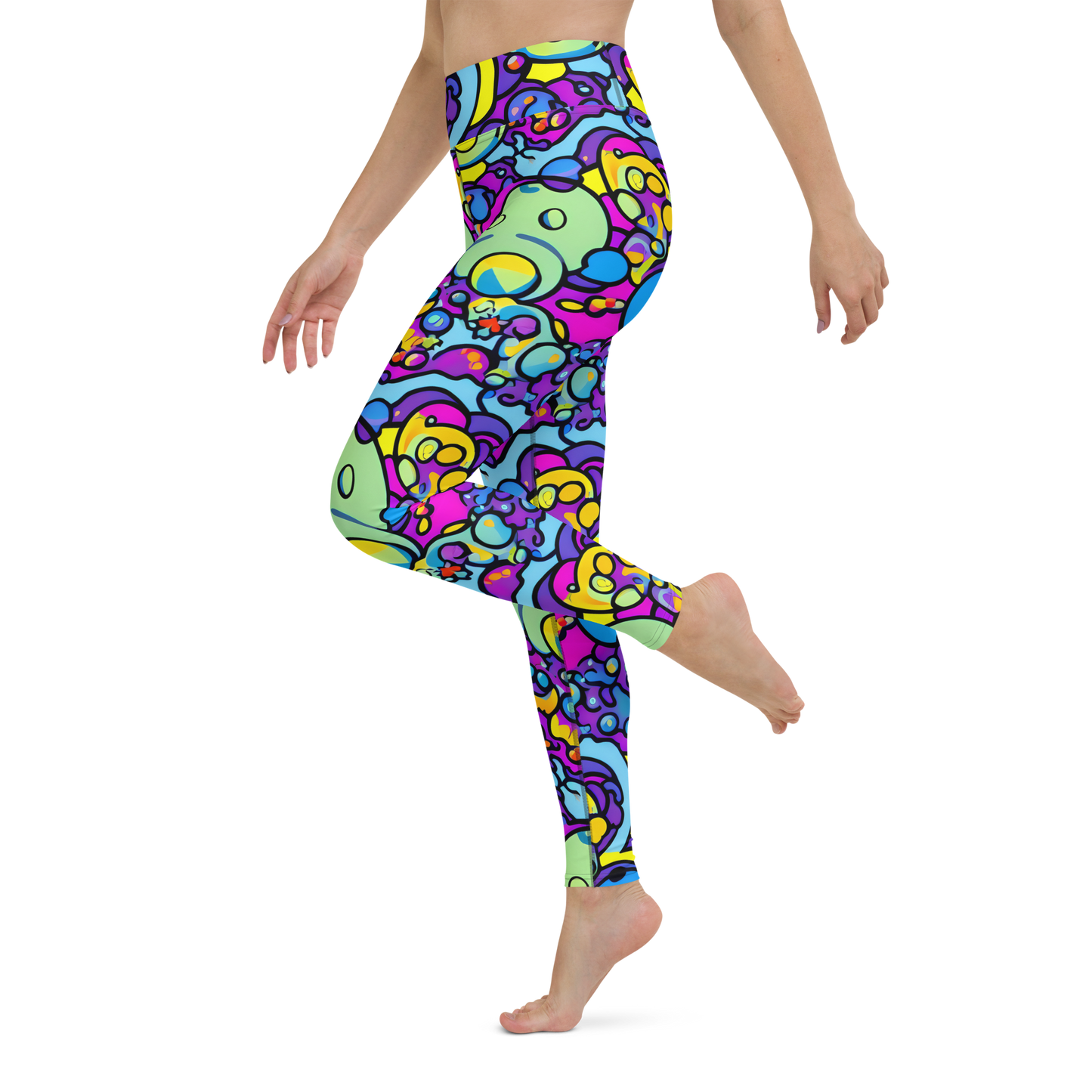 Yoga Leggings - Enchanted Orbs