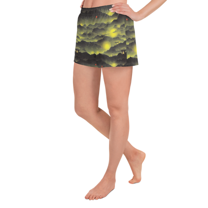 Women’s Athletic Shorts - Spectral Isle