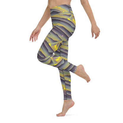 Yoga Leggings - Surreal Summit