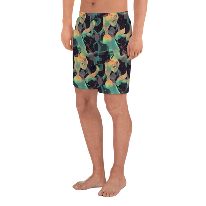 Men's Athletic Shorts - Astral Rhythms
