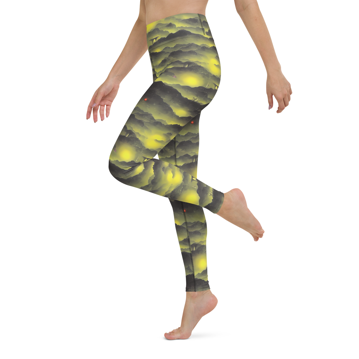 Yoga Leggings - Spectral Isle