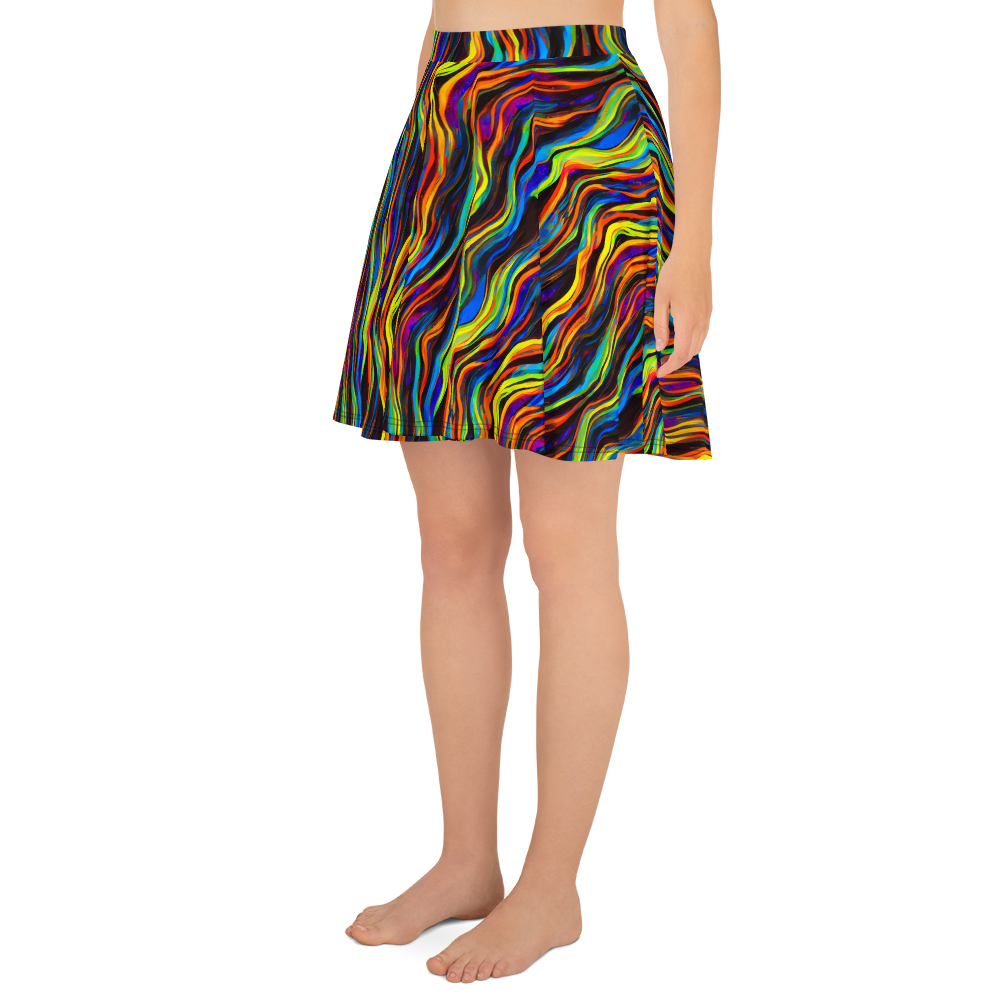 Skater Skirt - Celestial Waves