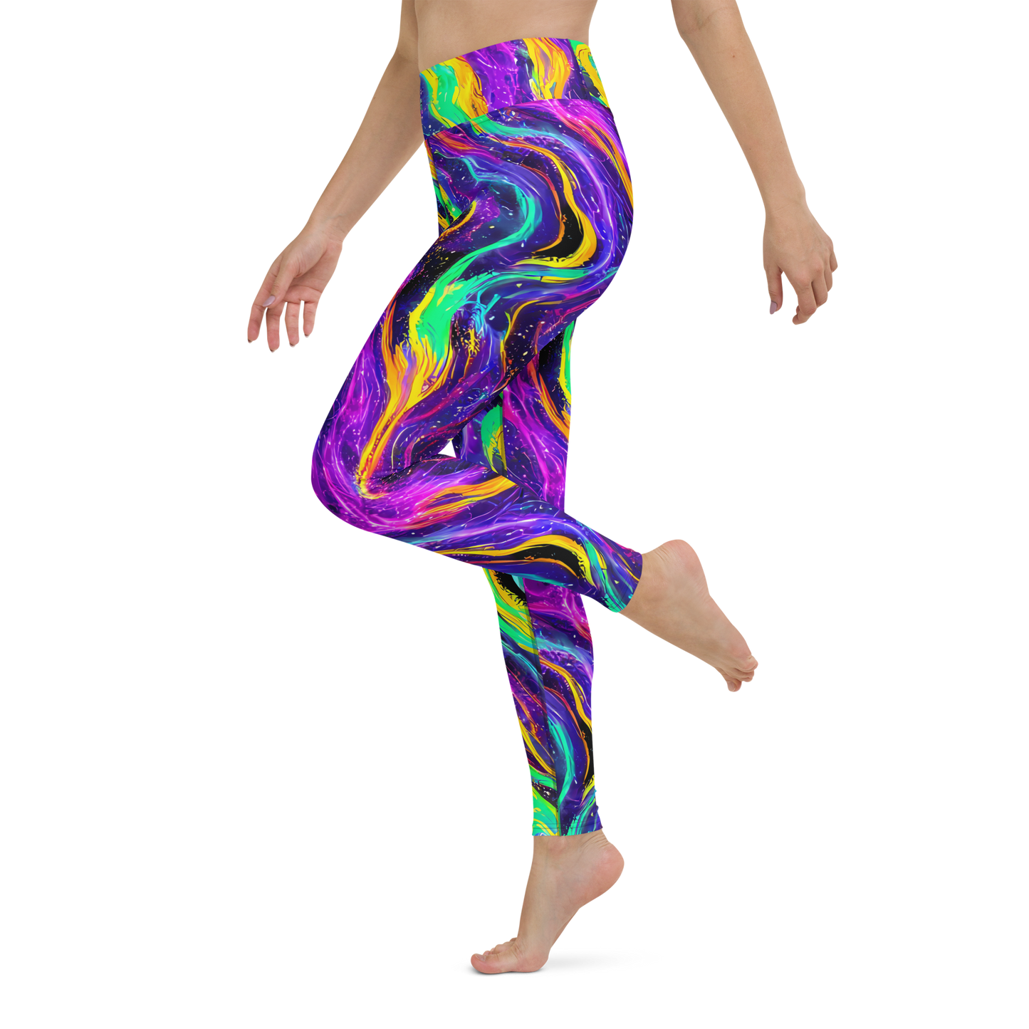 Yoga Leggings - Jackson Swirl