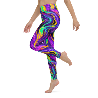 Yoga Leggings - Jackson Swirl