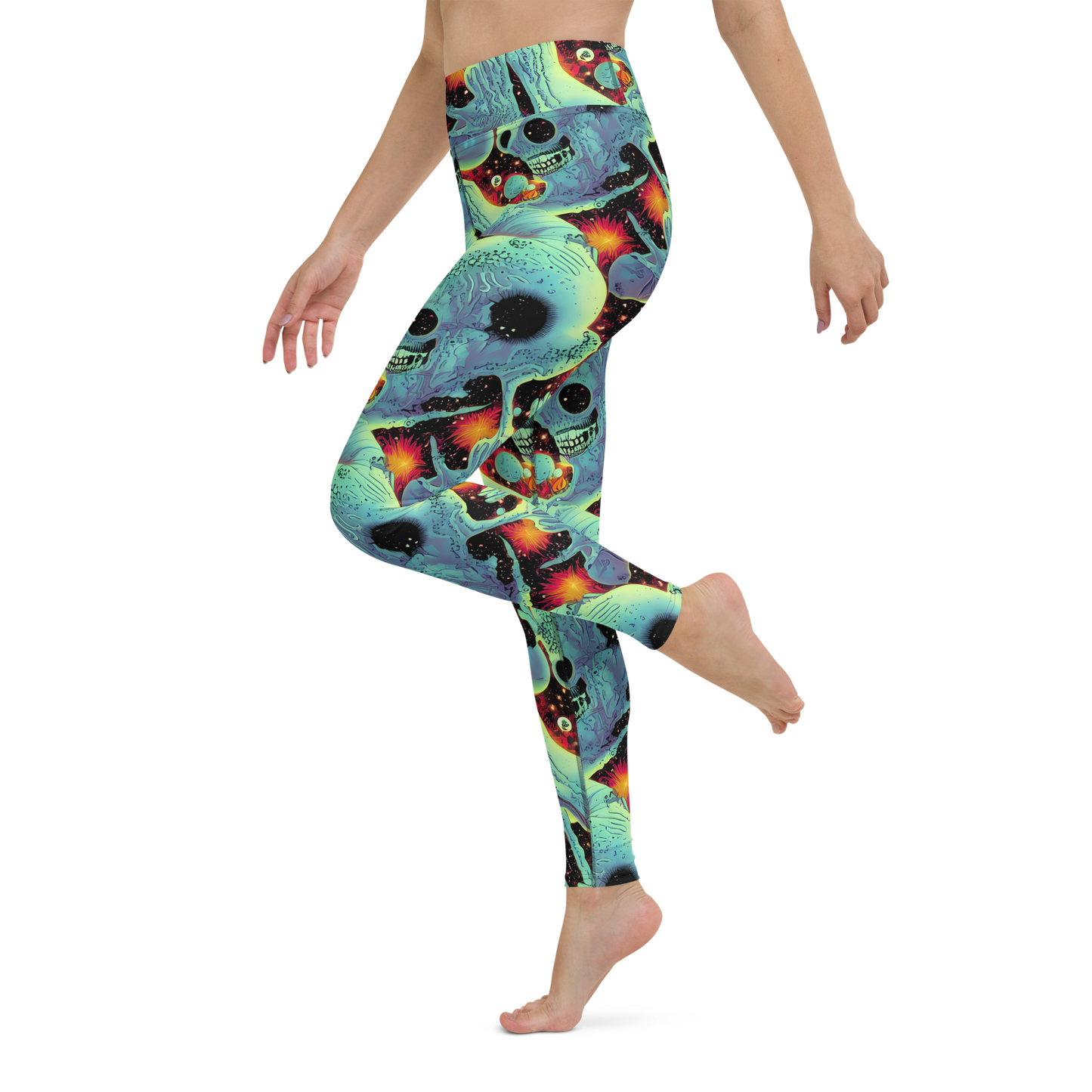 Yoga Leggings - Galactic Grotesque