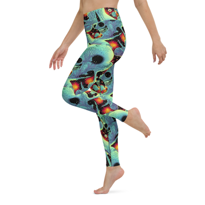 Yoga Leggings - Galactic Grotesque