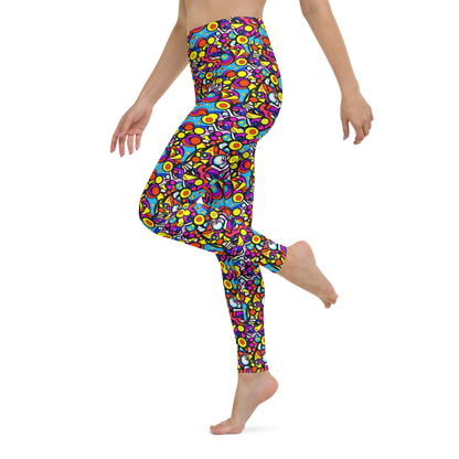 Yoga Leggings - Stellar Circus