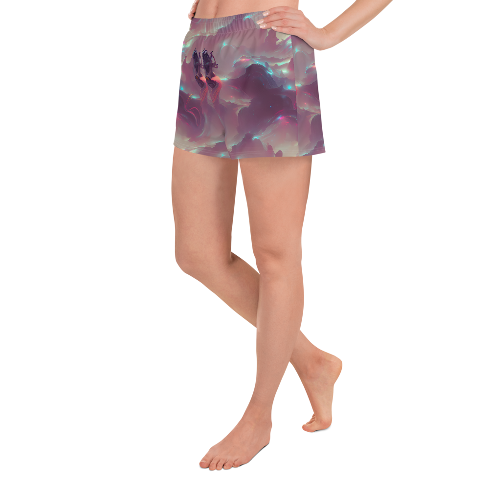Women’s Athletic Shorts - Astral Illusions
