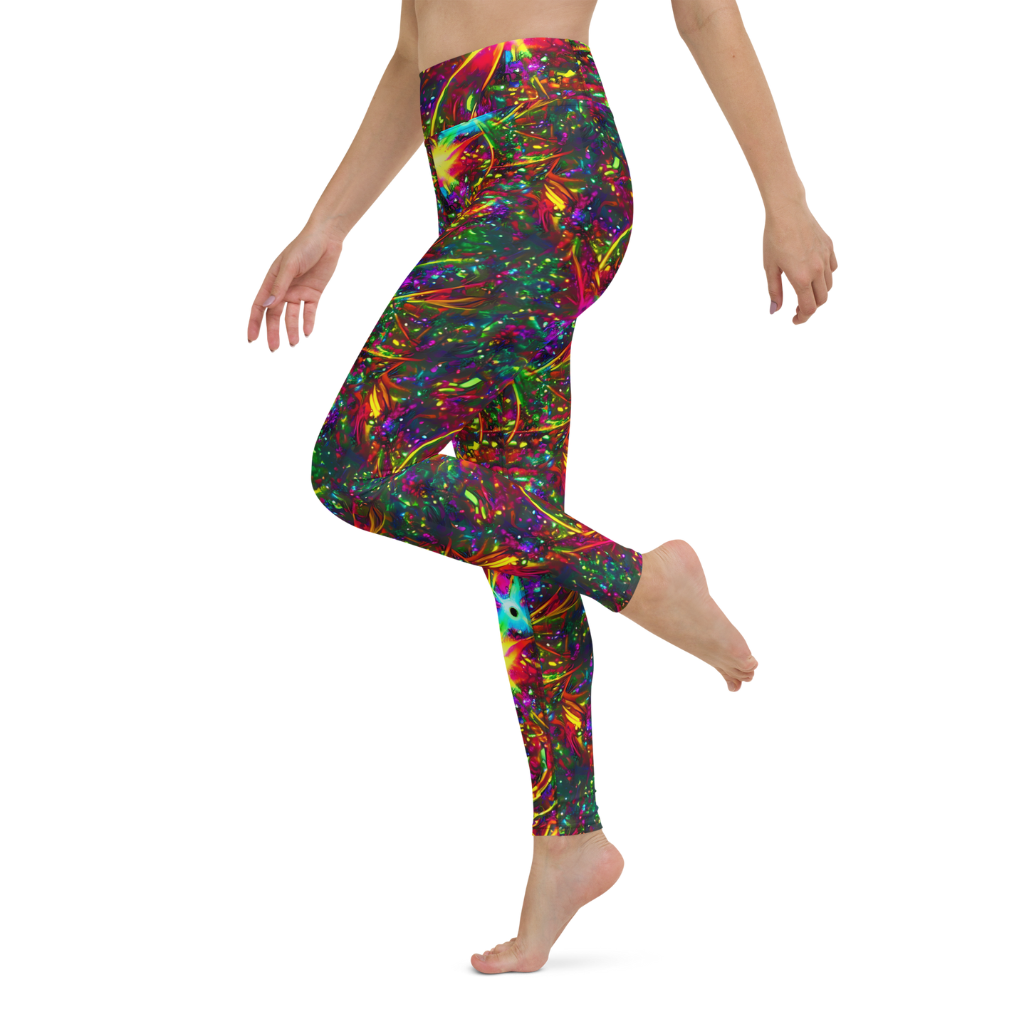 Yoga Leggings - Stellar Burst