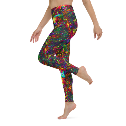 Yoga Leggings - Stellar Burst