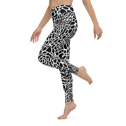 Yoga Leggings - Monochrome Mystique