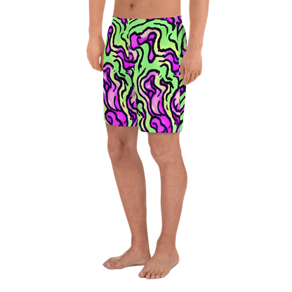 Men's Athletic Shorts - Mintchine Maze