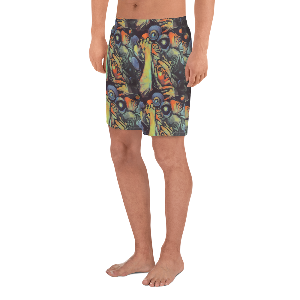 Men's Athletic Shorts - Cosmic Scream