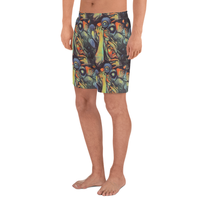 Men's Athletic Shorts - Cosmic Scream