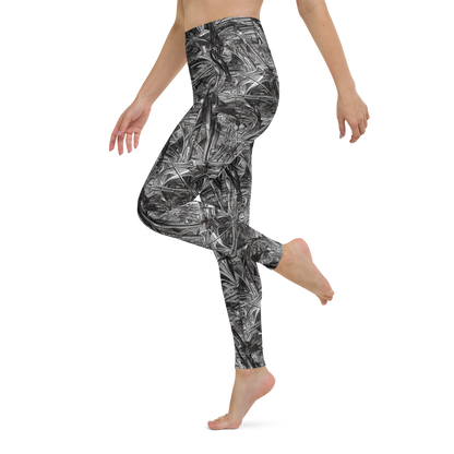 Yoga Leggings - Gothic Whirlwind