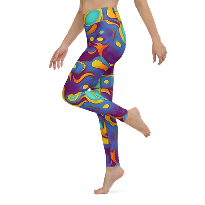 Yoga Leggings - Pelton Swirl