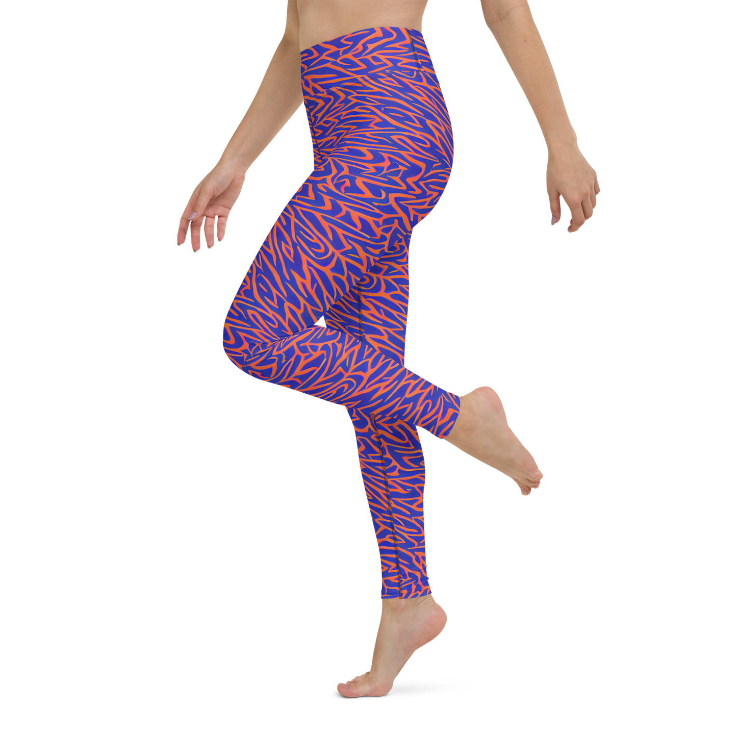 Yoga Leggings - Sapphire Swirl