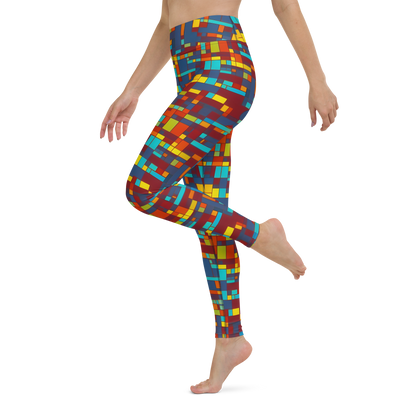 Yoga Leggings - Astral Grid