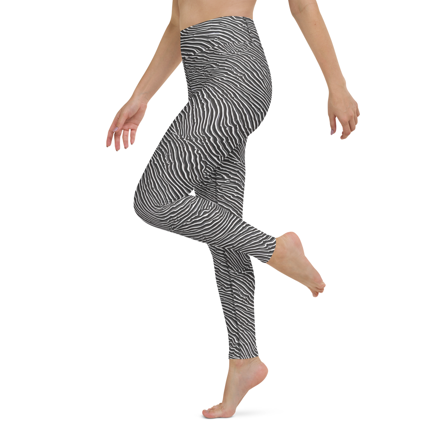 Yoga Leggings - Hypnotic Waves