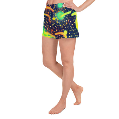 Women’s Athletic Shorts - Coorte's Cosmos