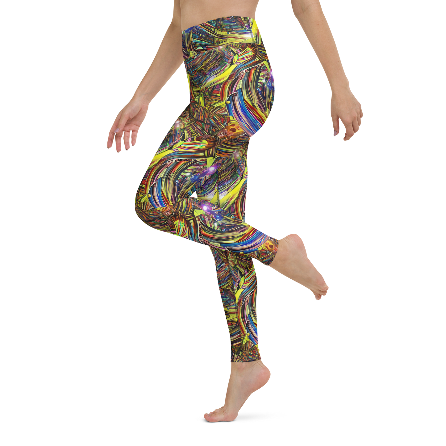 Yoga Leggings - Quantum Palette