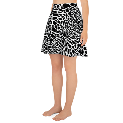 Skater Skirt - Monochrome Mystique