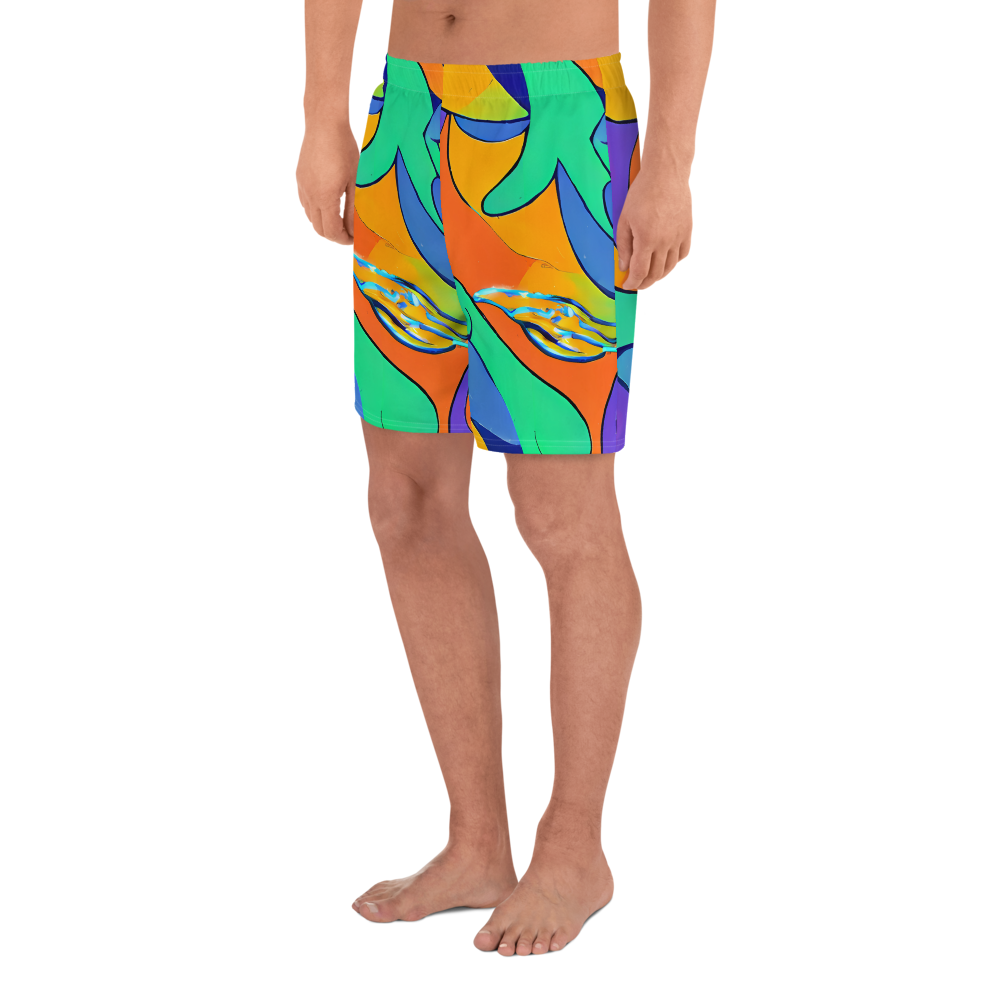 Men's Athletic Shorts - Archipenko Dream