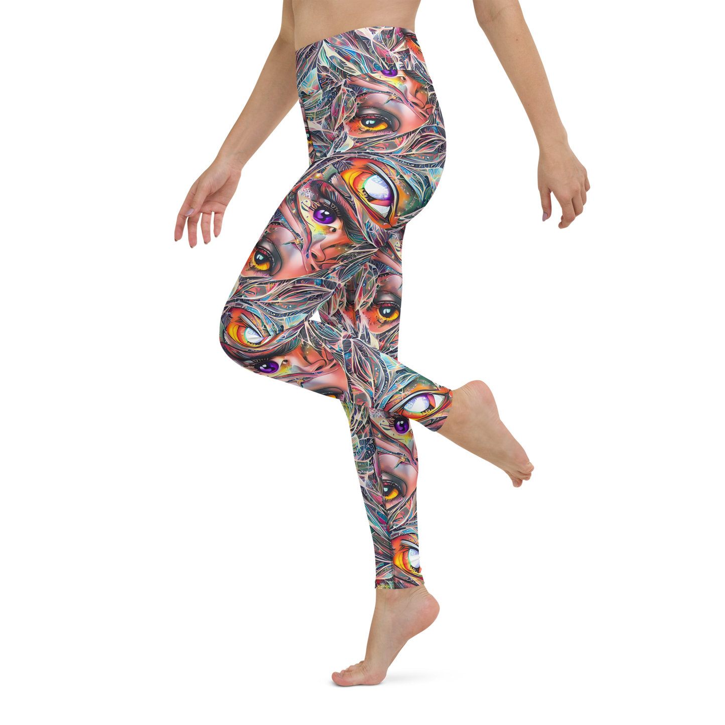 Yoga Leggings - Prismatic Reverie