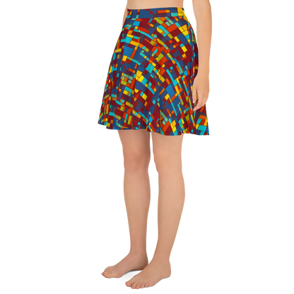 Skater Skirt - Astral Grid
