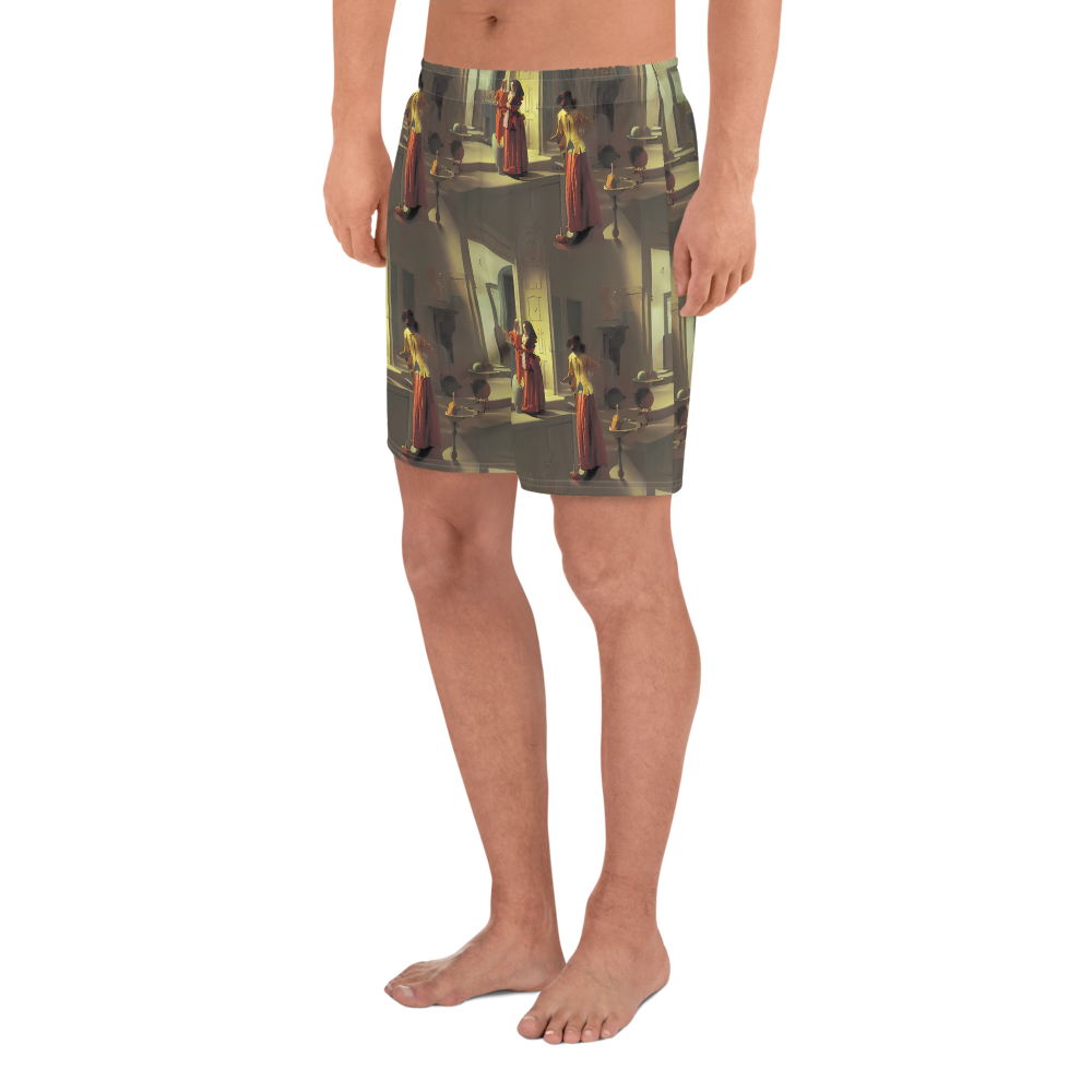 Men's Athletic Shorts - Surreal Shadows