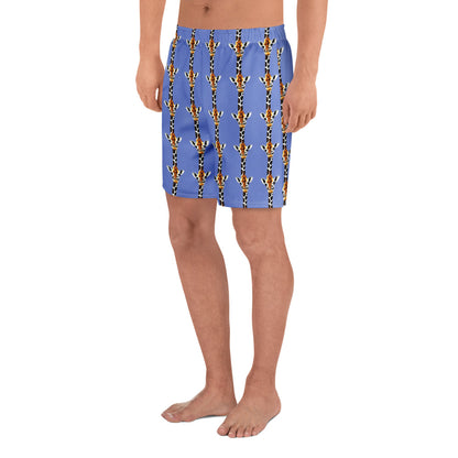 Athletic Long Shorts - Giraffe Glow