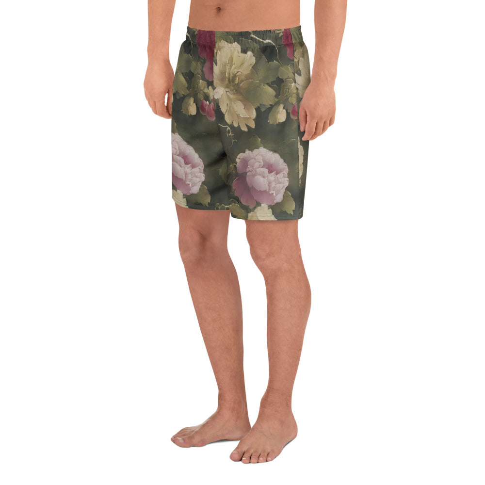 Men's Athletic Shorts - Blossoms in Harmony